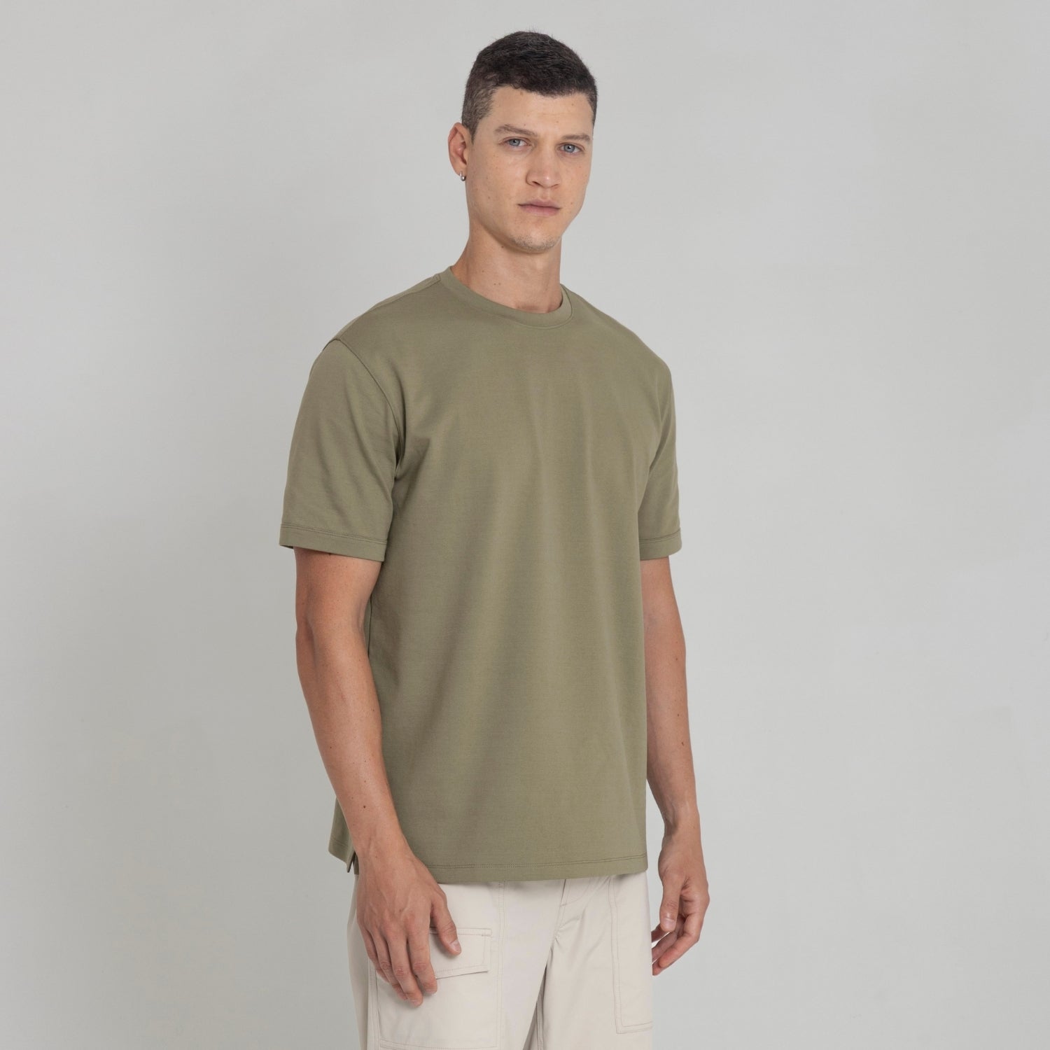T-SHIRT CLING VERDE OLIVA