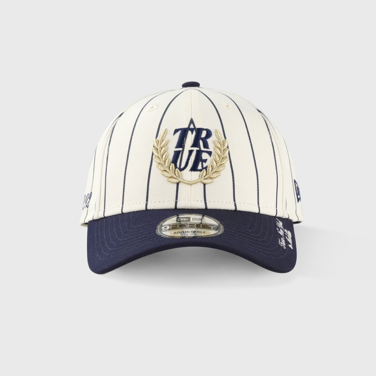 TRUE X NEW ERA 940 PINESTRIPE NAVY BLUE