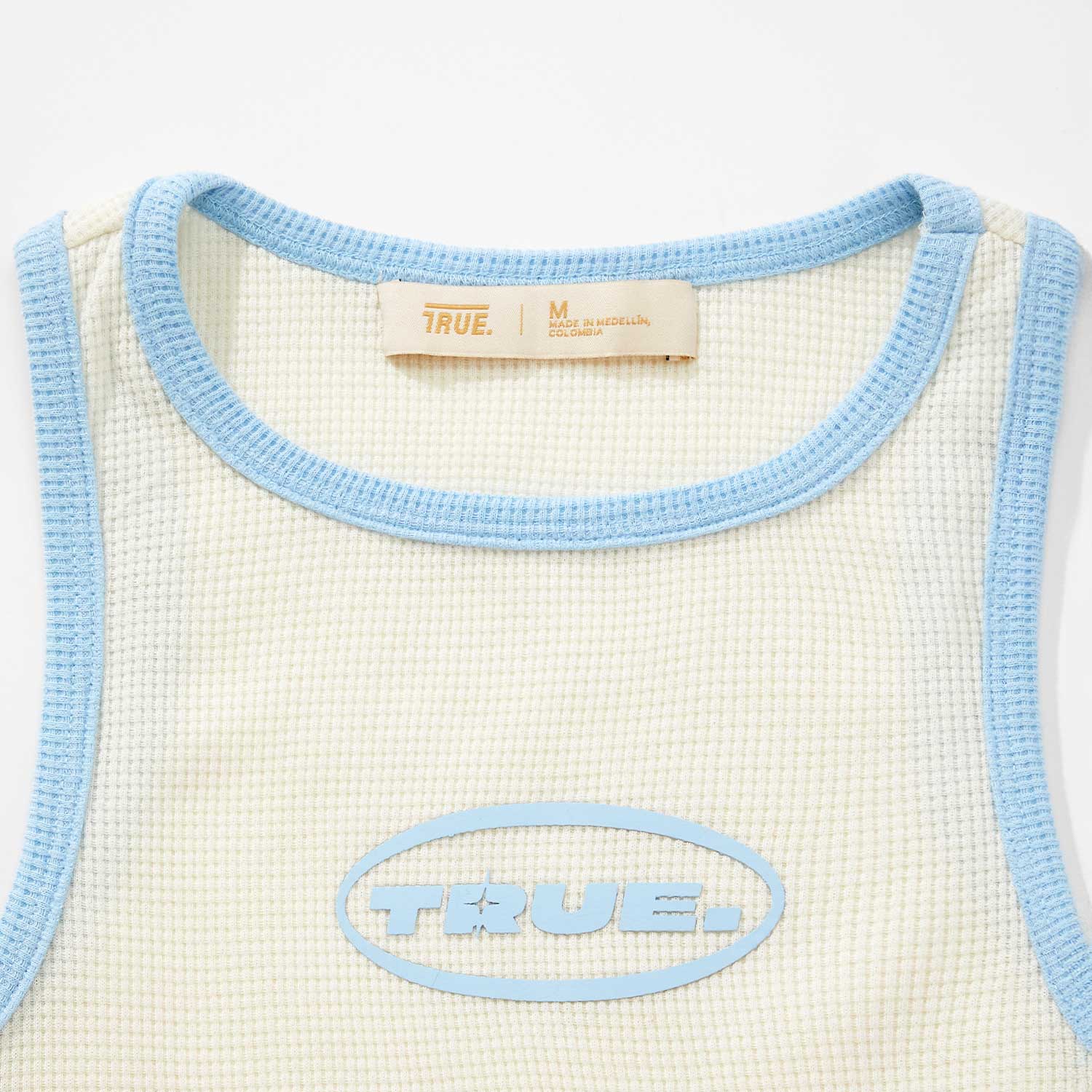 TEXTURED TANK TOP - CREAM