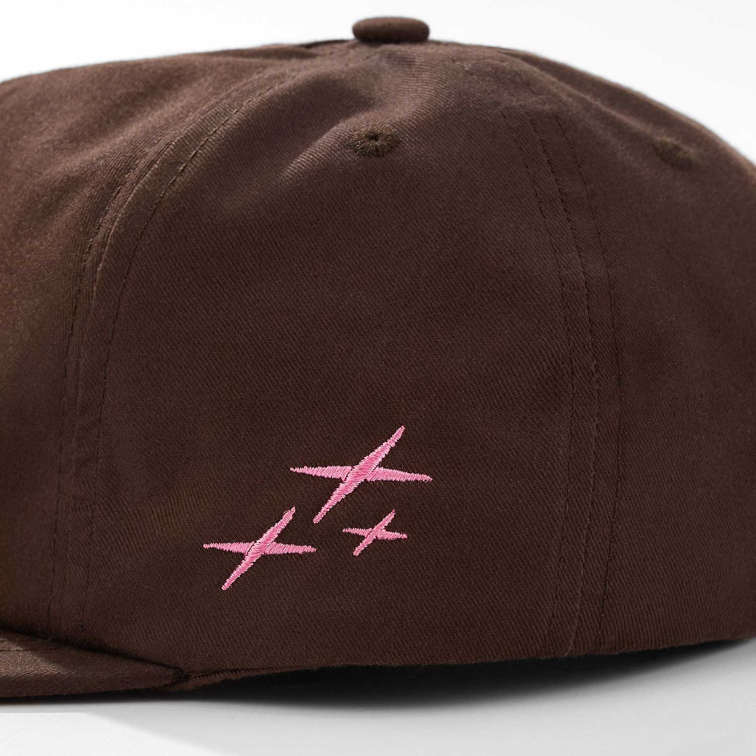 TOO BRIGHT GOLFER CAP - BROWN