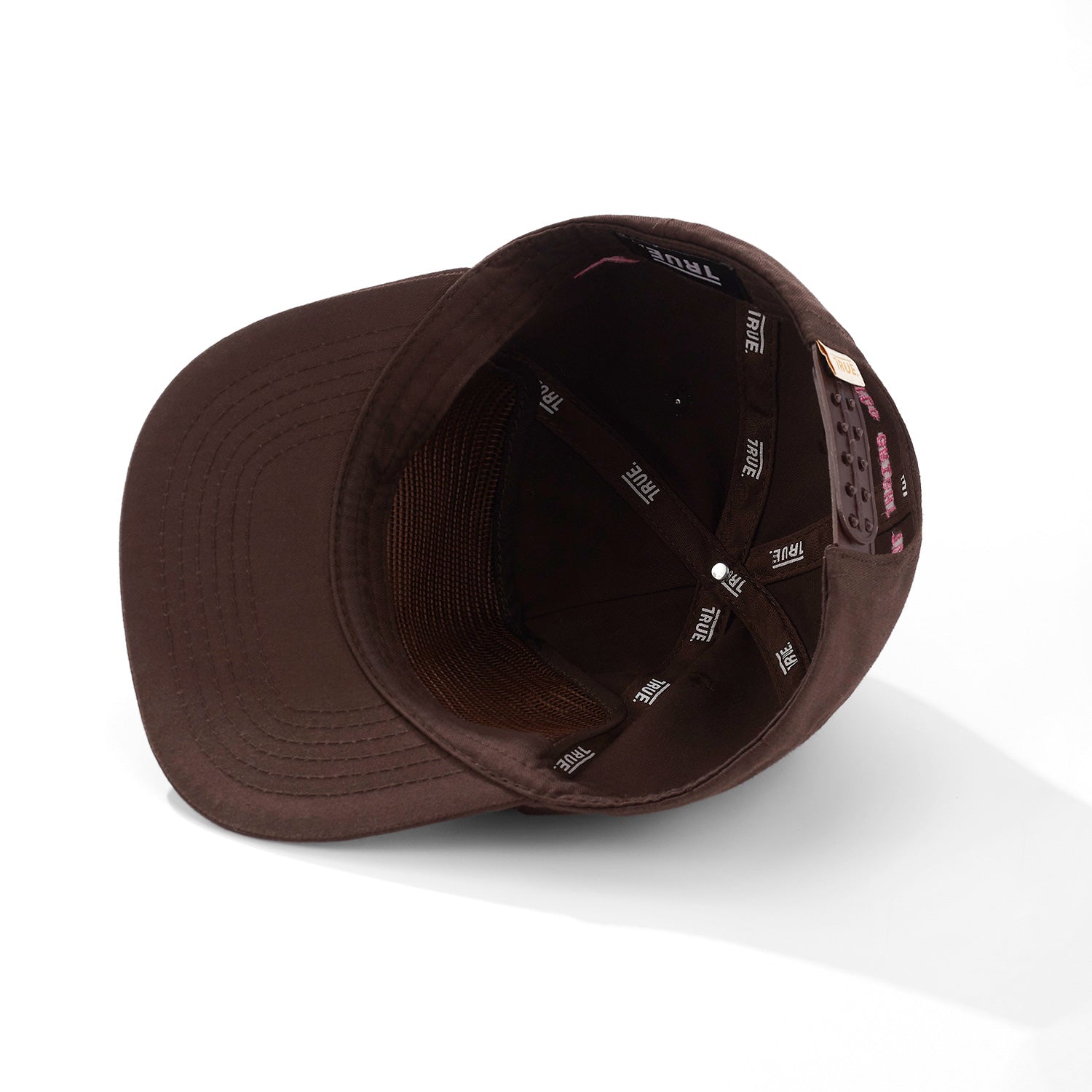 TOO BRIGHT GOLFER CAP - BROWN