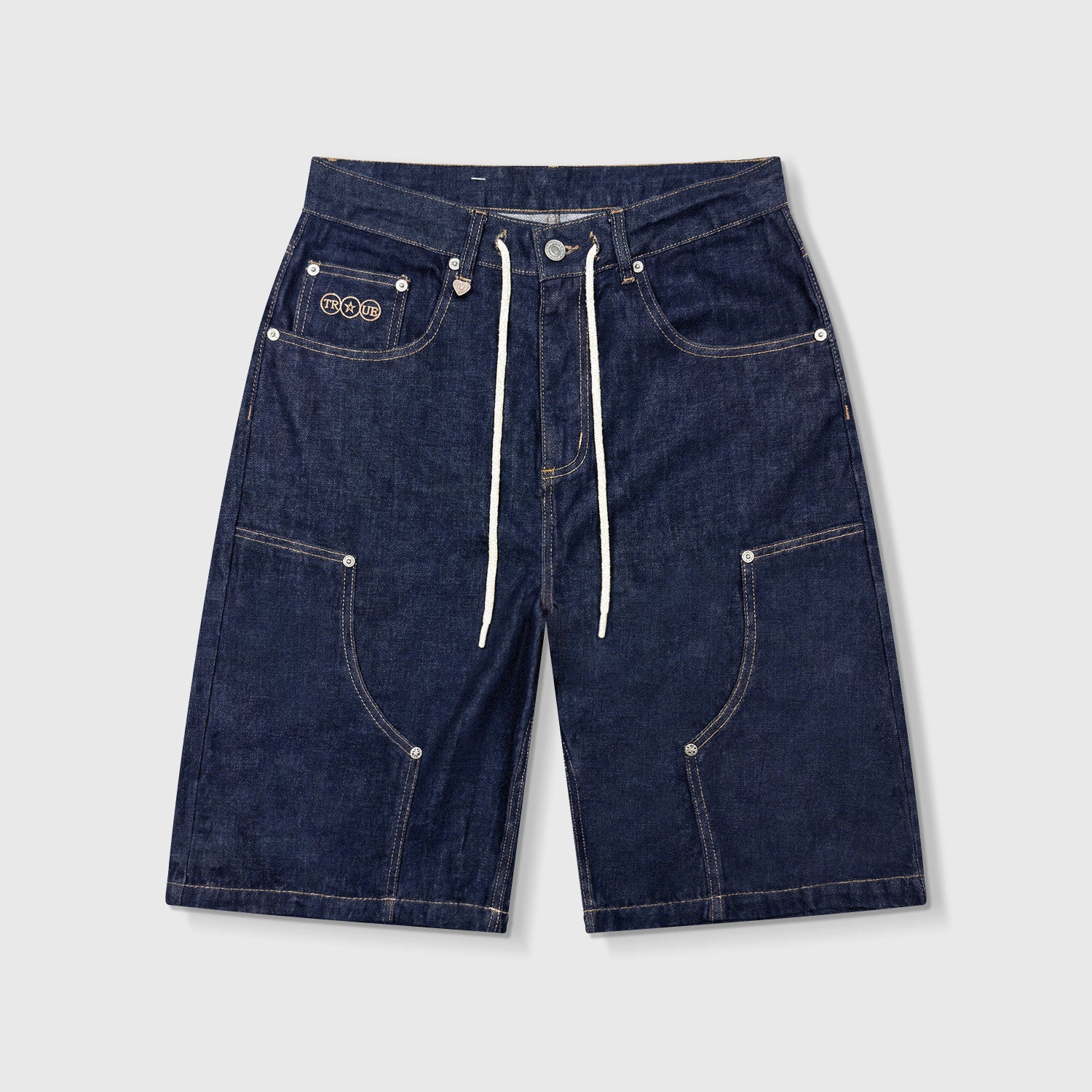ALL STARS DENIM JORTS - BLUE