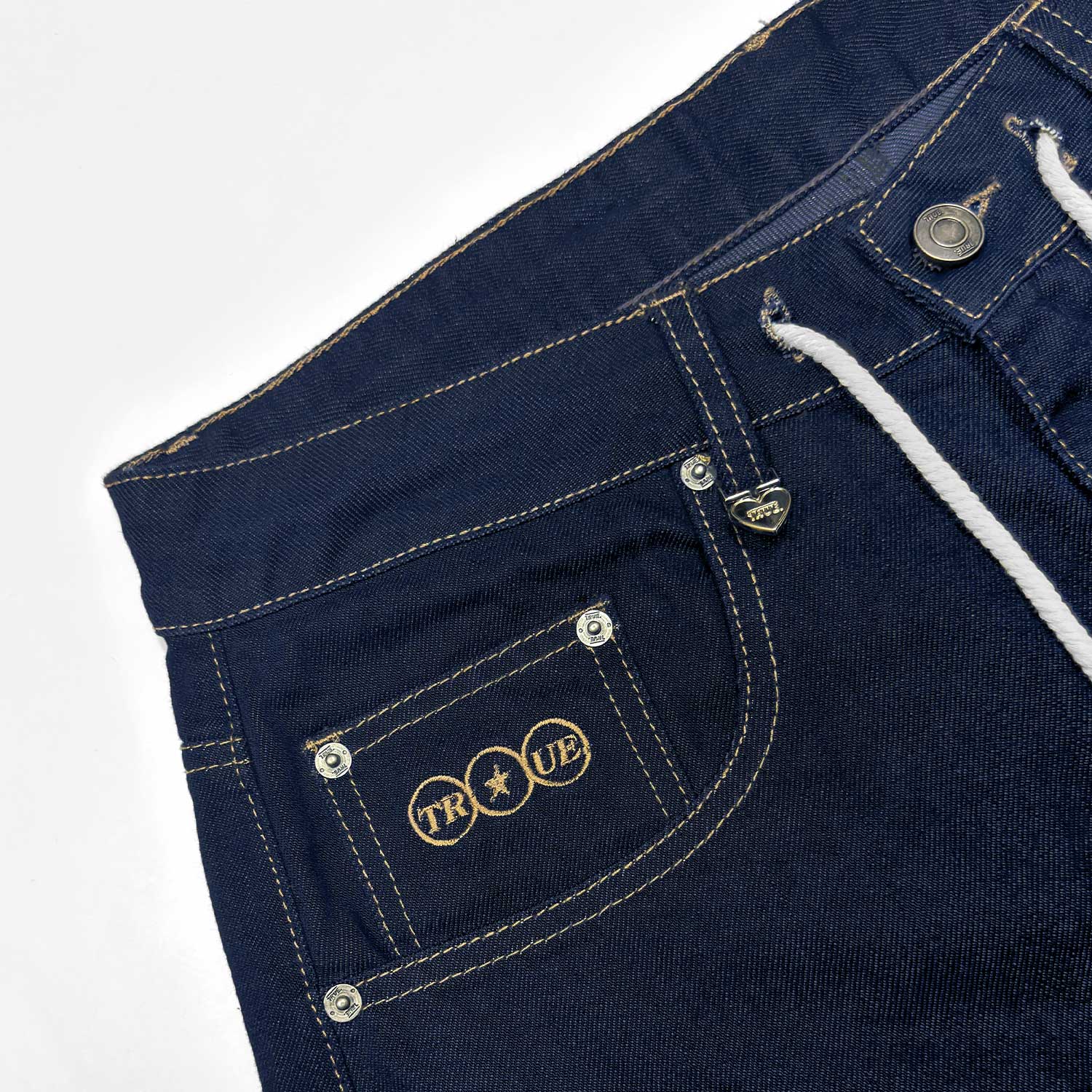 ALL STARS DENIM JORTS - BLUE