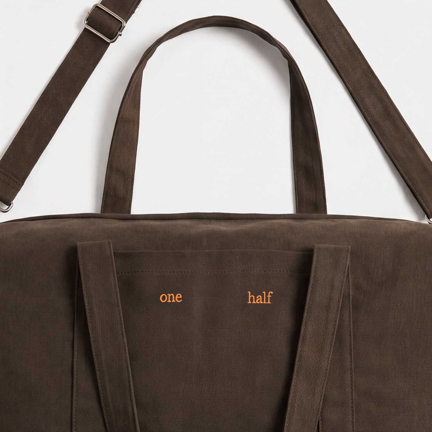 TRUE X ONE HALF DUFFLE BAG - BROWN