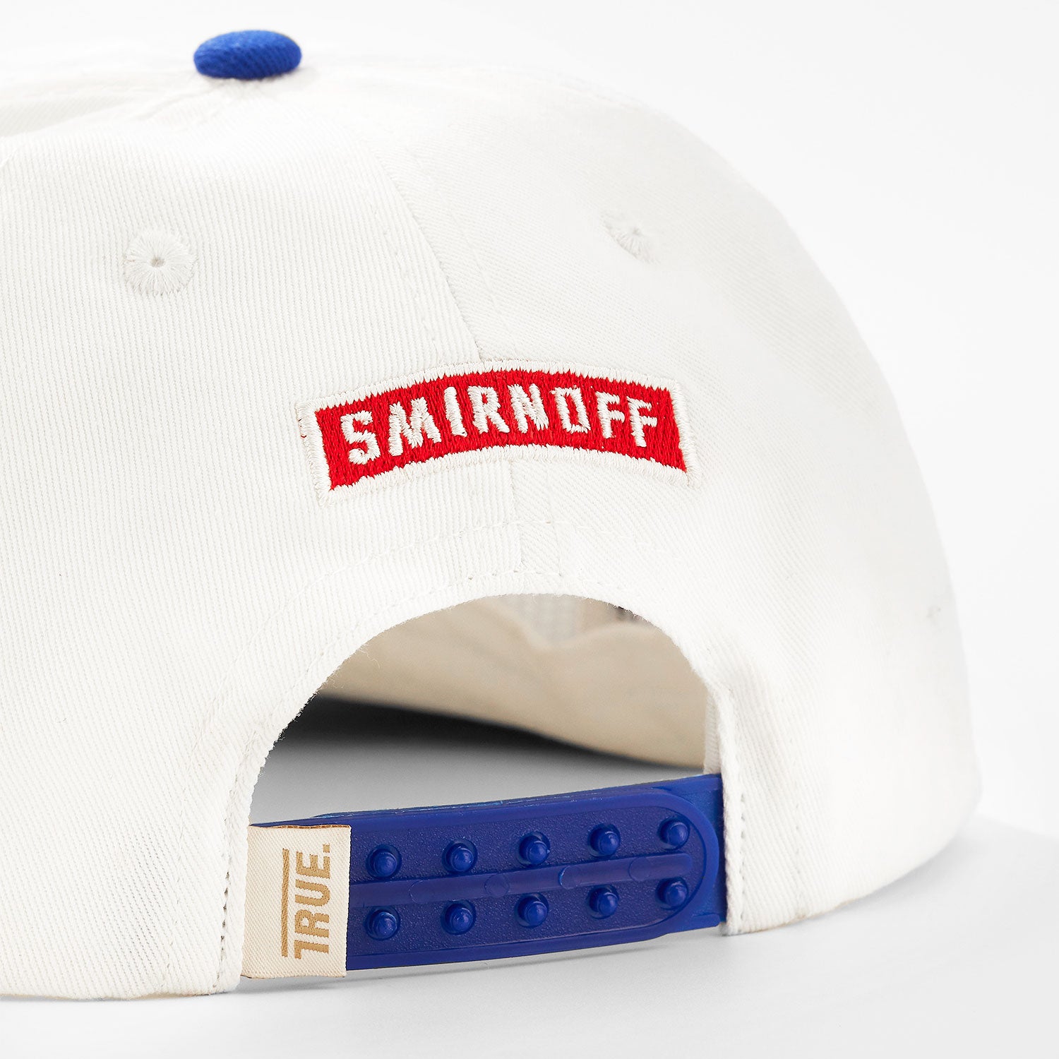 TRUE X SMIRNOFF GOLFER CAP - CREAM
