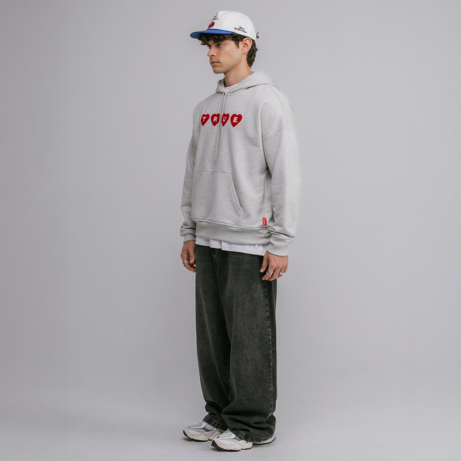 TRUE X SMIRNOFF HOODIE - GRAY