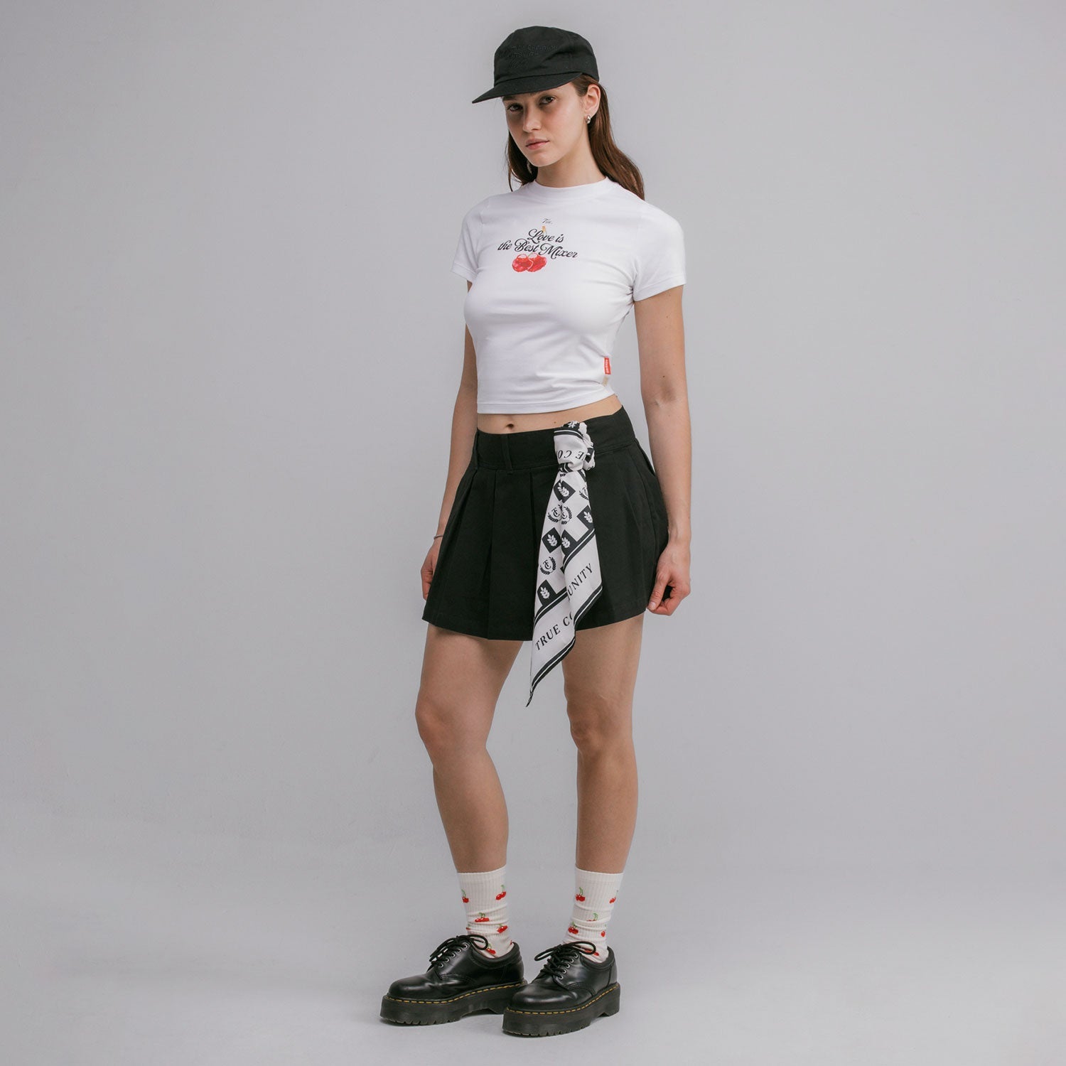 TRUE X SMIRNOFF SLIM TEE - WHITE
