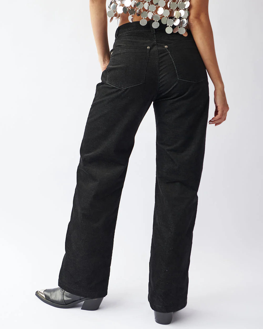 MIRROR JEANS BLACK