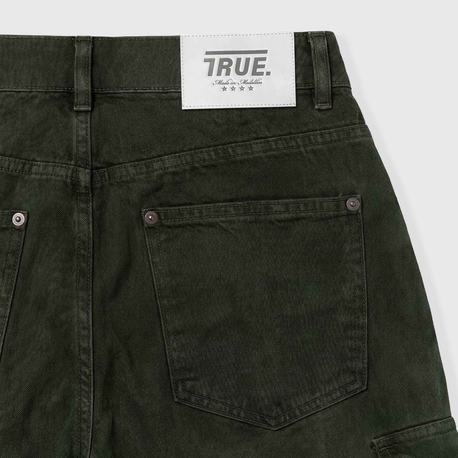 UTILITY POCKET CARGO PANTS - GREEN