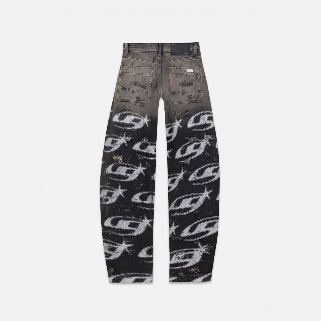 W ACT 1 UG STAR ANKLE FOCUS JEAN - WASHED GRAY