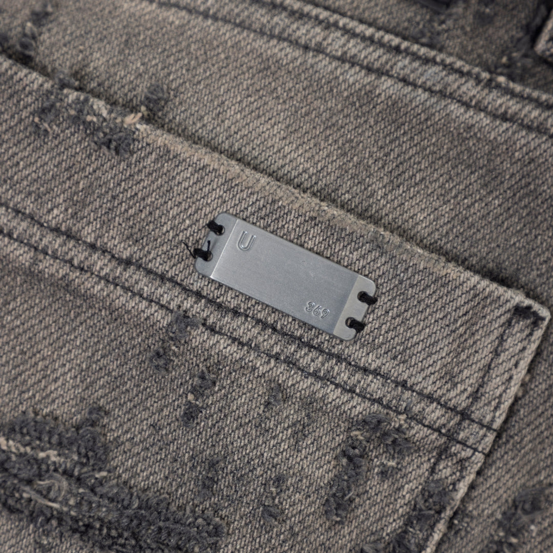W ACT 1 UG STAR ANKLE FOCUS JEAN - WASHED GRAY