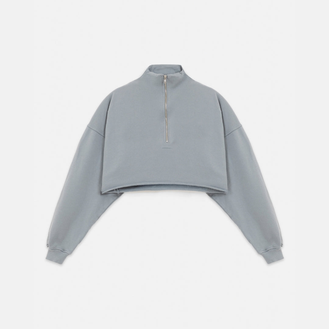 W ACT 1 UNDGLD CREWNECK - LIGHT GRAY