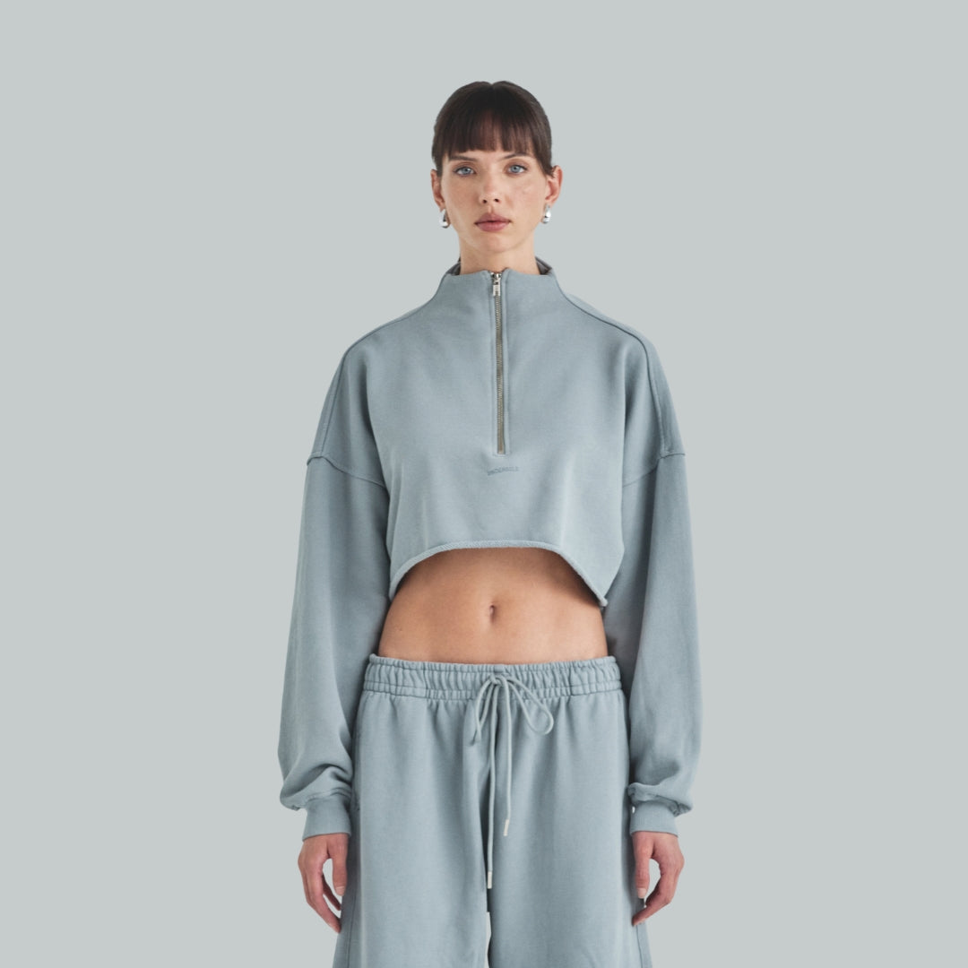 W ACT 1 UNDGLD CREWNECK - LIGHT GRAY