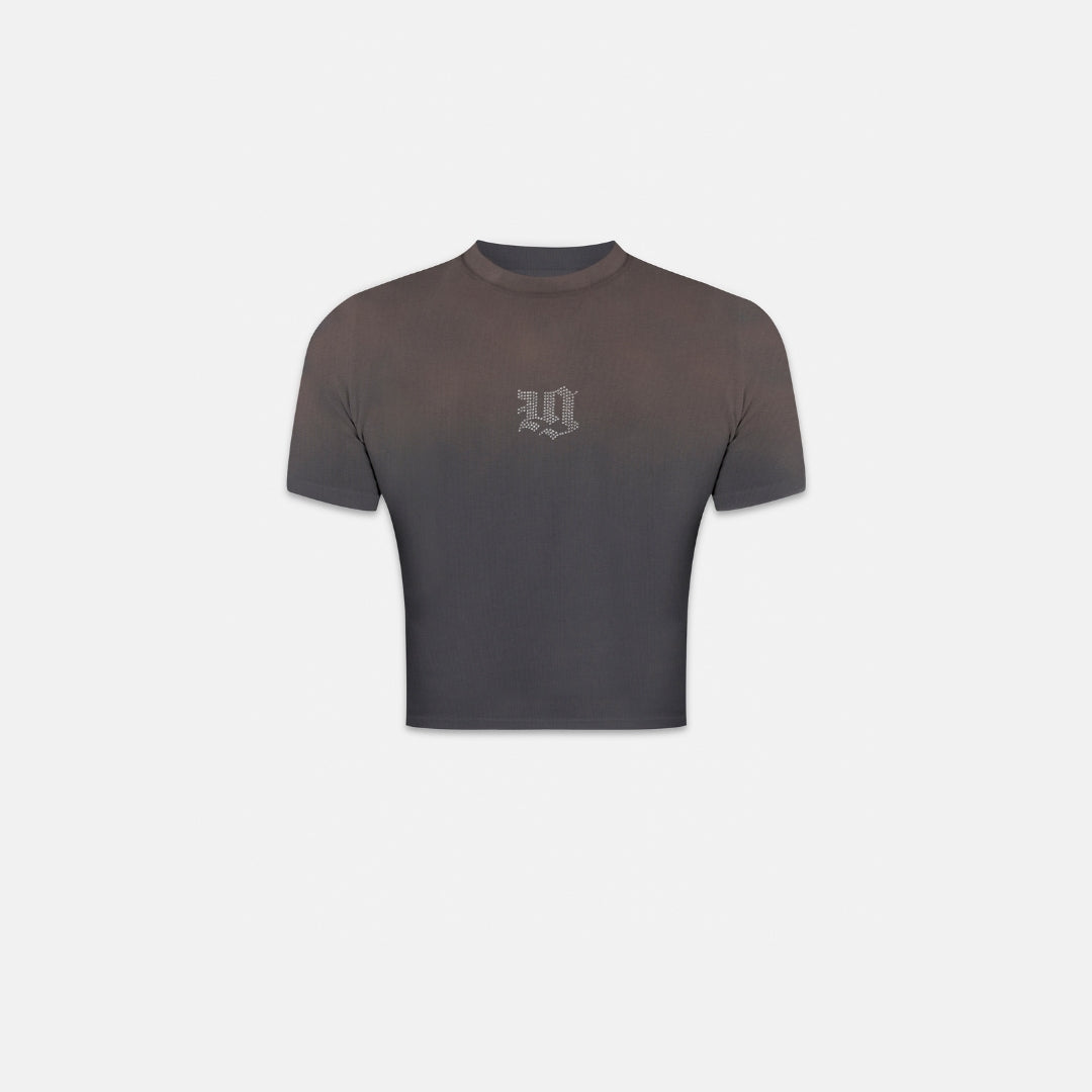 94' GOTHIC UG LONG BABY TEE FADED PURPLE