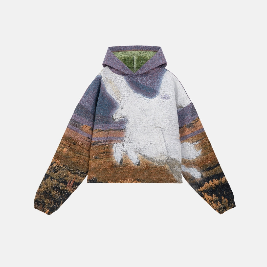 94' SKYBORN KNIT HOODIE SKYBORN PATTERN