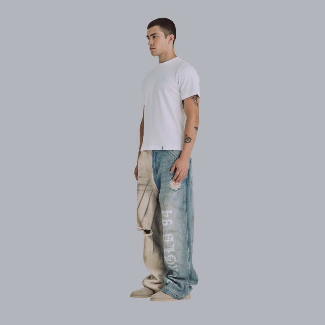 94' UNDRGLD WIDE JEANS MECHANIC DUAL