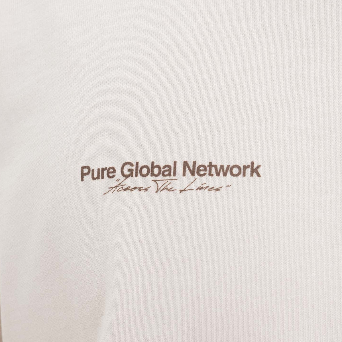 ACROSS THE LINES BROWN WASHED KEY T-SHIRT