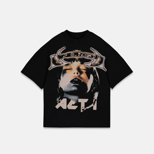 ACT 1  DESTINY T-SHIRT - BLACK