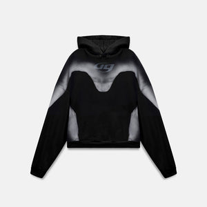 ACT 1 UG BOXY FIT HOODIE - SANDBLAST BLACK