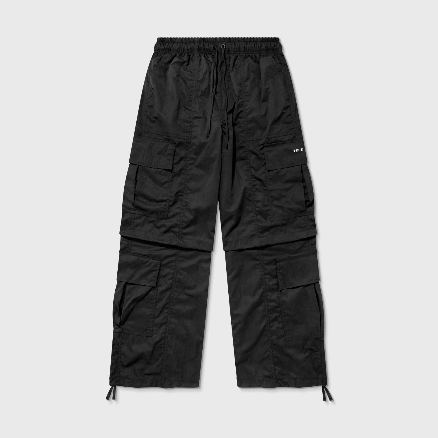 ACTIVE BAGGY CARGO PANTS - BLACK