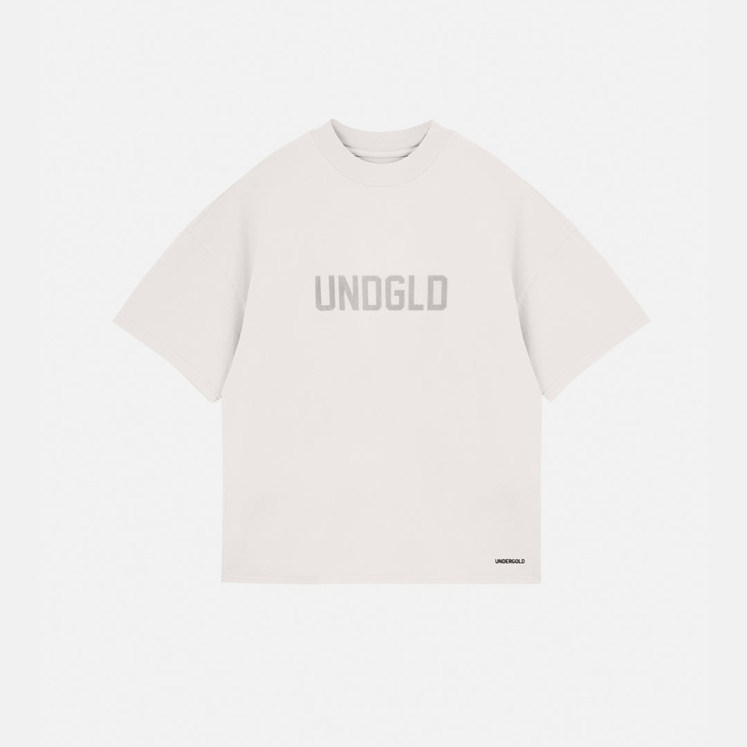 BASICS UNDGLD BOXY FIT T-SHIRT - WHITE