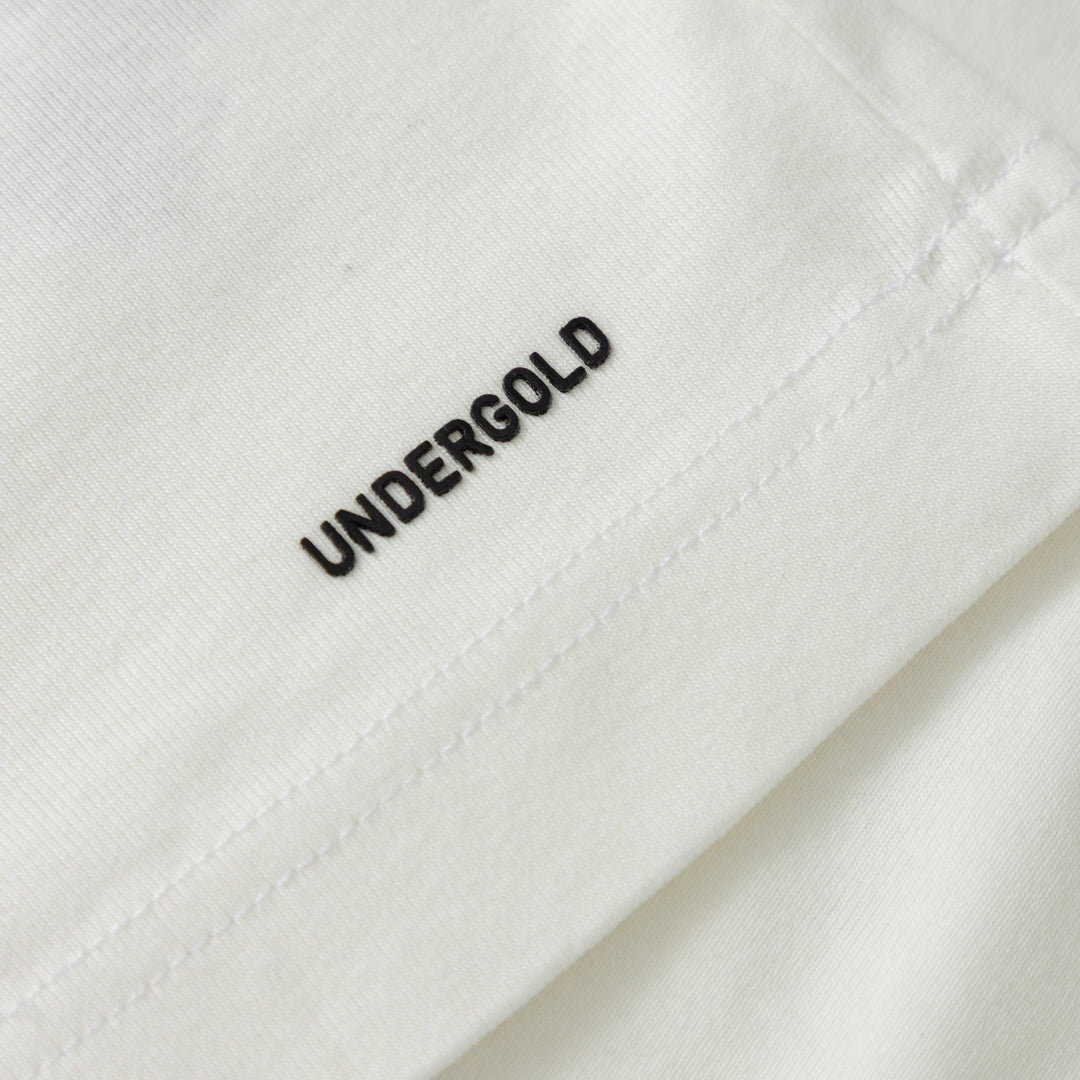 BASICS UNDGLD BOXY FIT T-SHIRT - WHITE