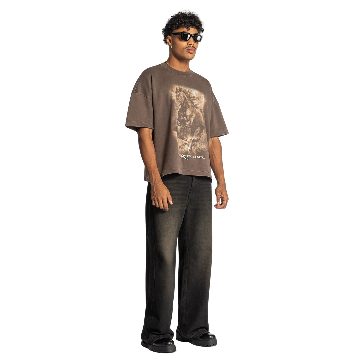 BEFORE THE WEST BROWN T-SHIRT