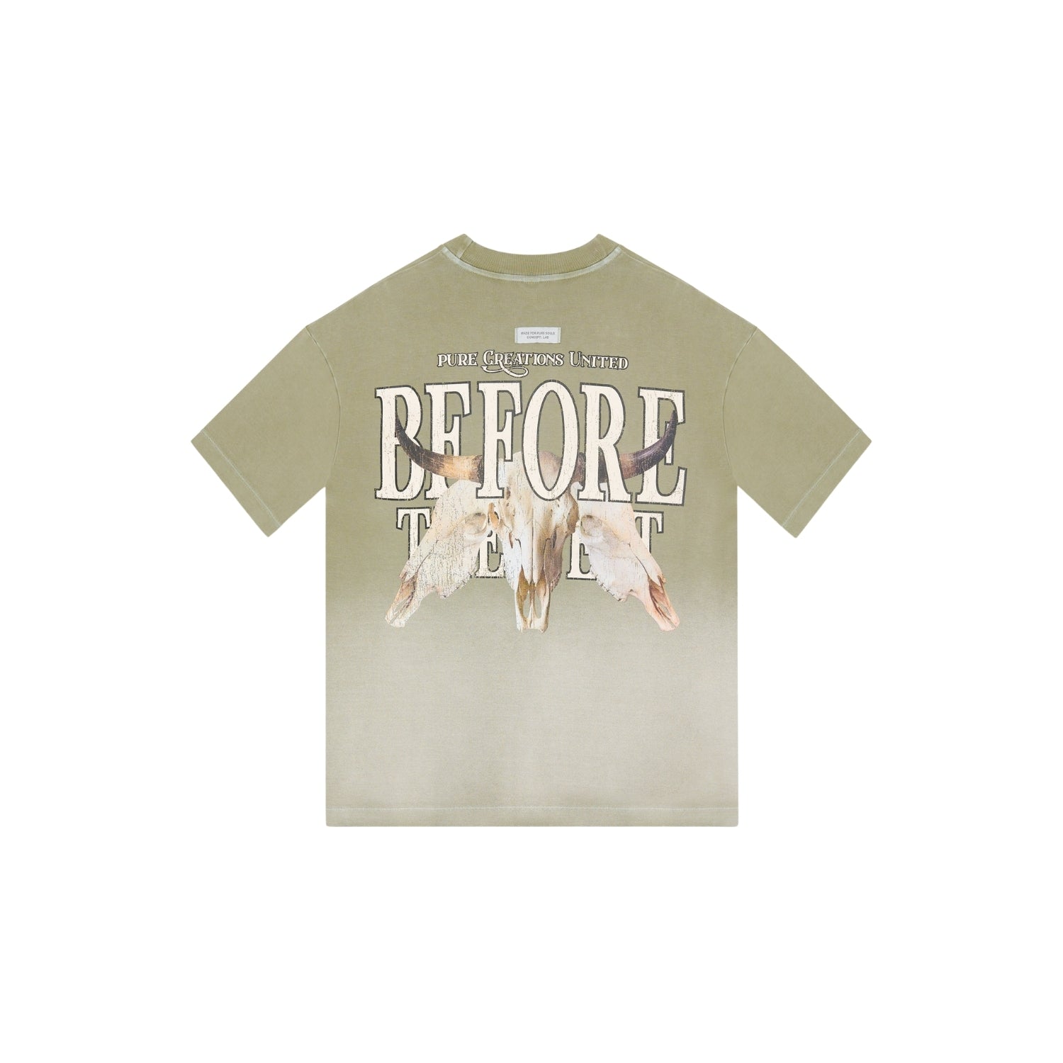 BEFORE THE WEST GREEN T-SHIRT