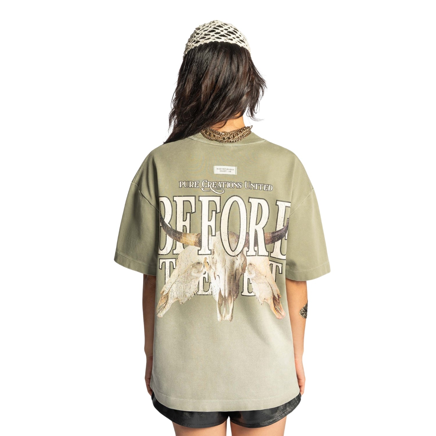 BEFORE THE WEST GREEN T-SHIRT