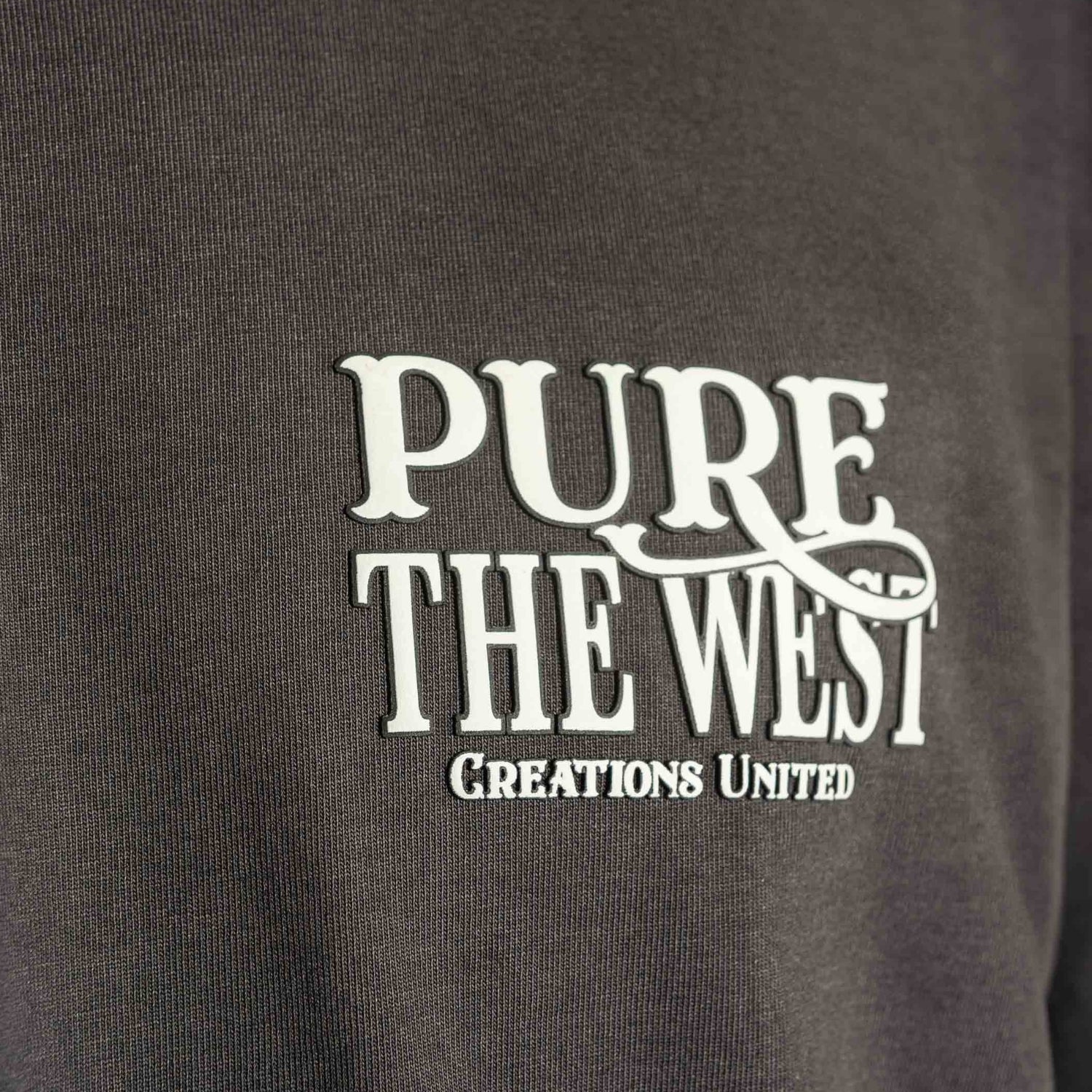 BEFORE THE WEST LONG SLEEVE BLACK T-SHIRT