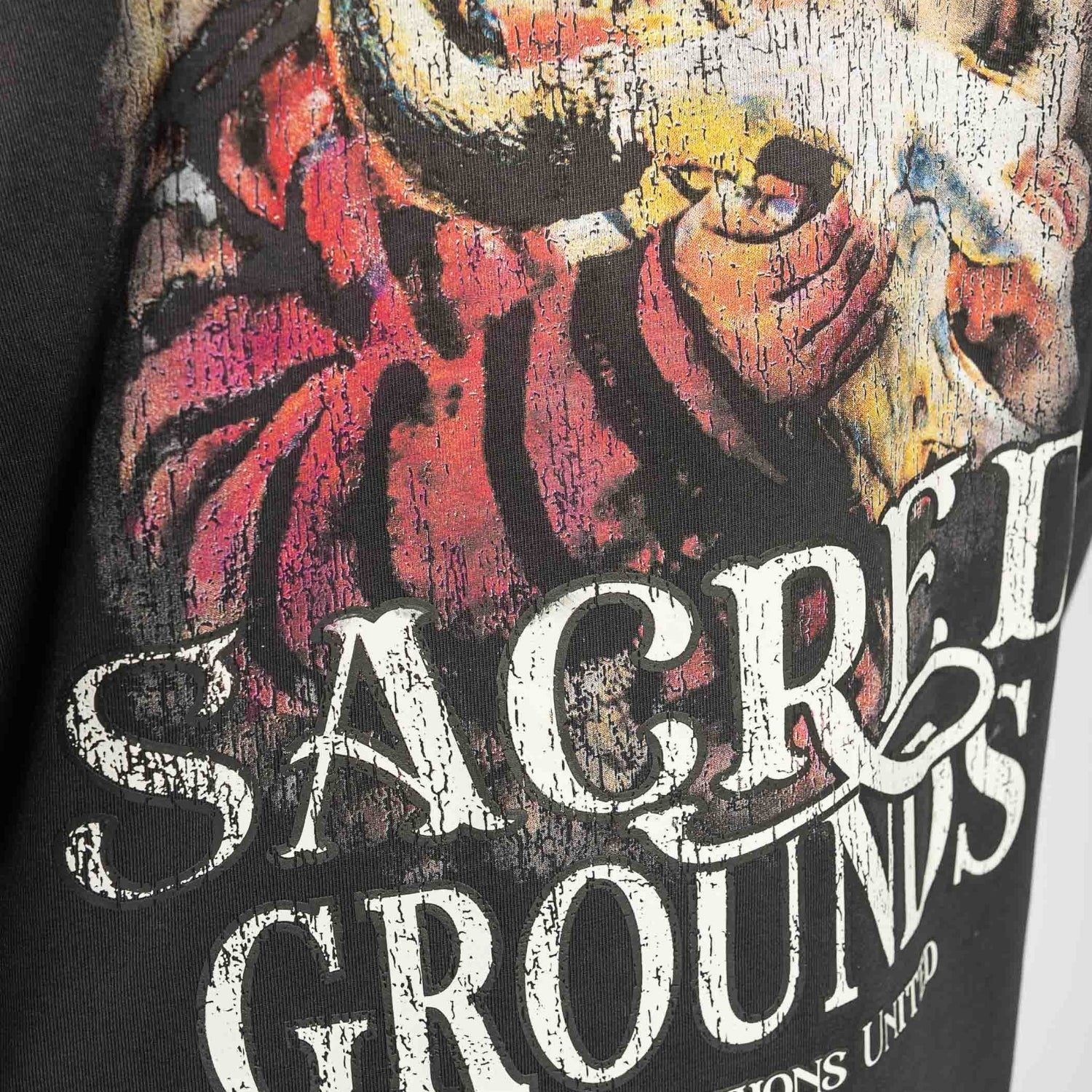 BEFORE THE WEST LONG SLEEVE BLACK T-SHIRT