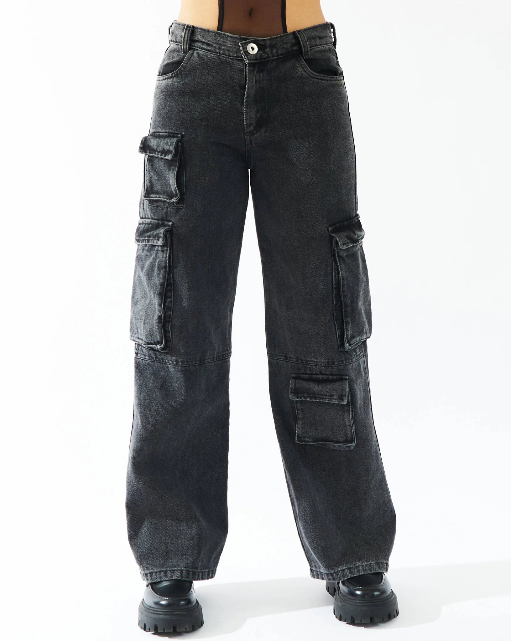 LOW RISE UTILITY PANT