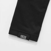 CUT-OUT BLACK BODYSUIT - BLACK
