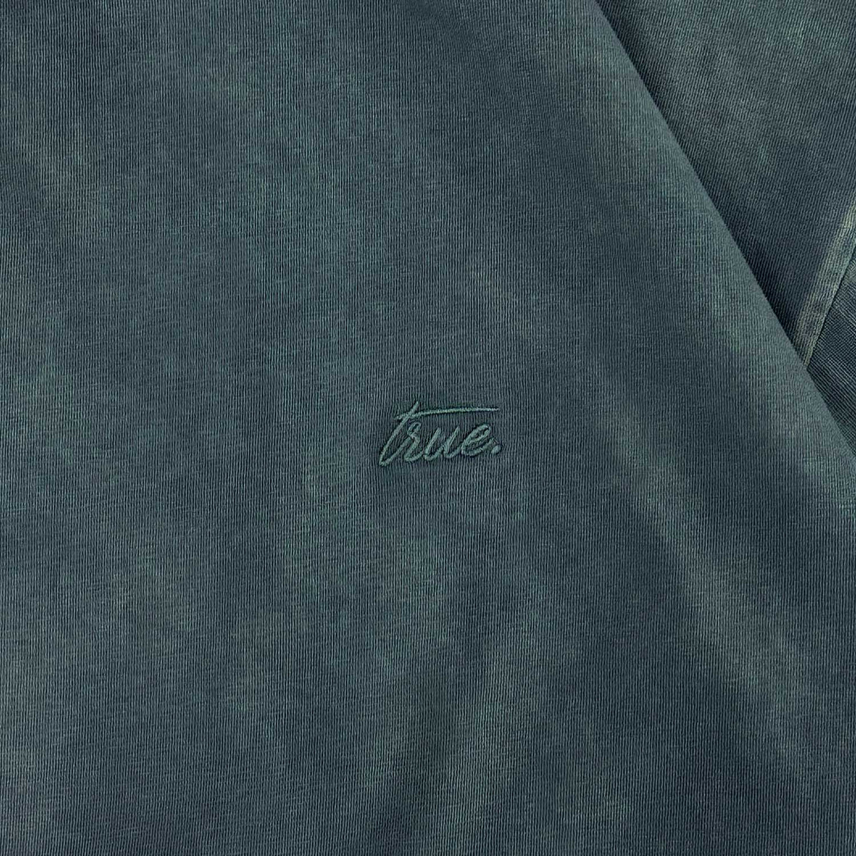 DAILY WASHED BOXY TEE - VINTAGE BLUE