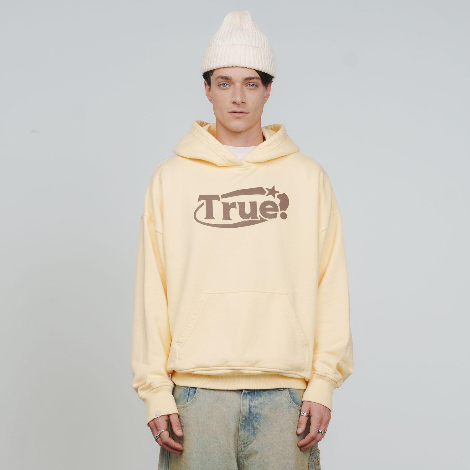 EVERYDAY LOGO HOODIE - BUTTER YELLOW