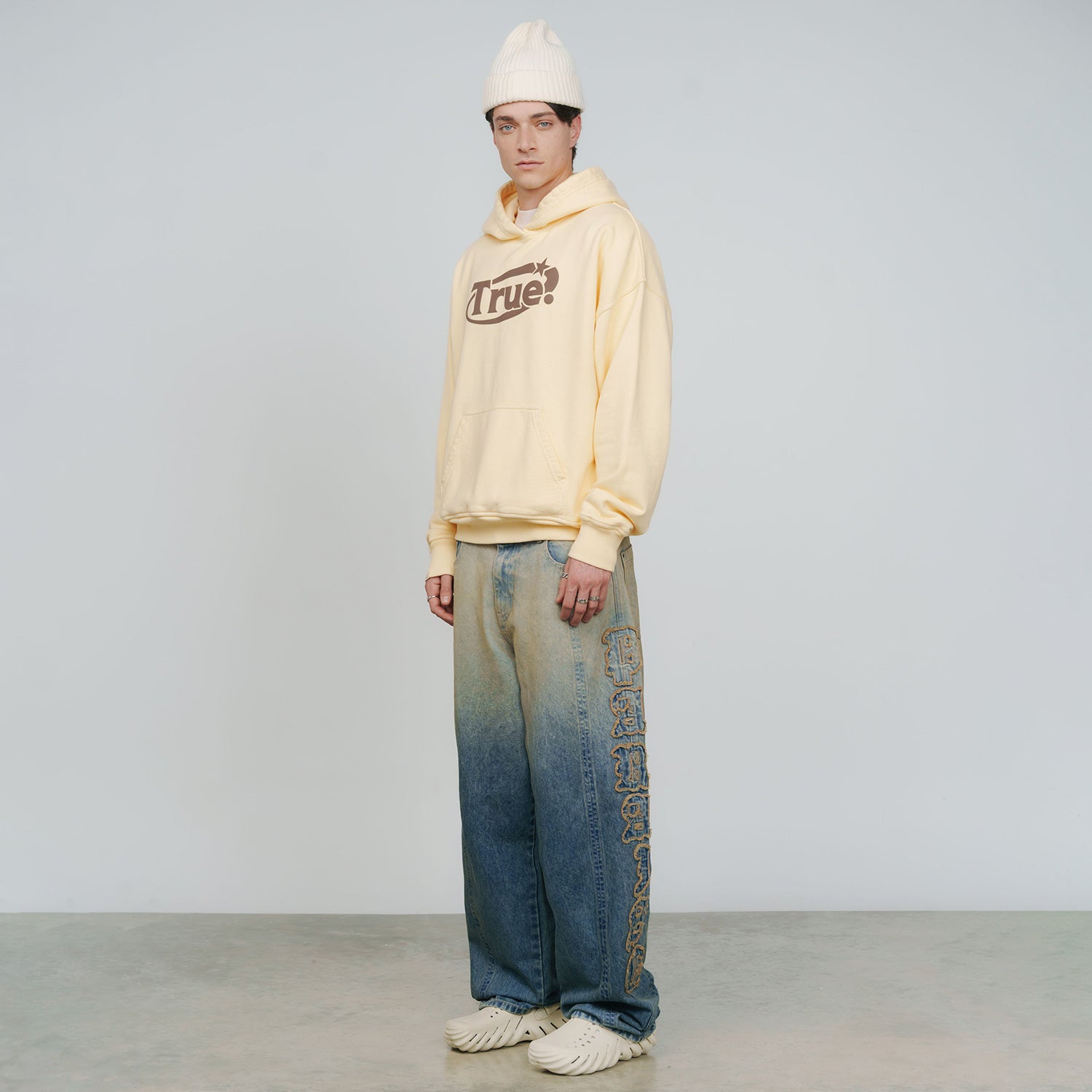 EVERYDAY LOGO HOODIE - BUTTER YELLOW