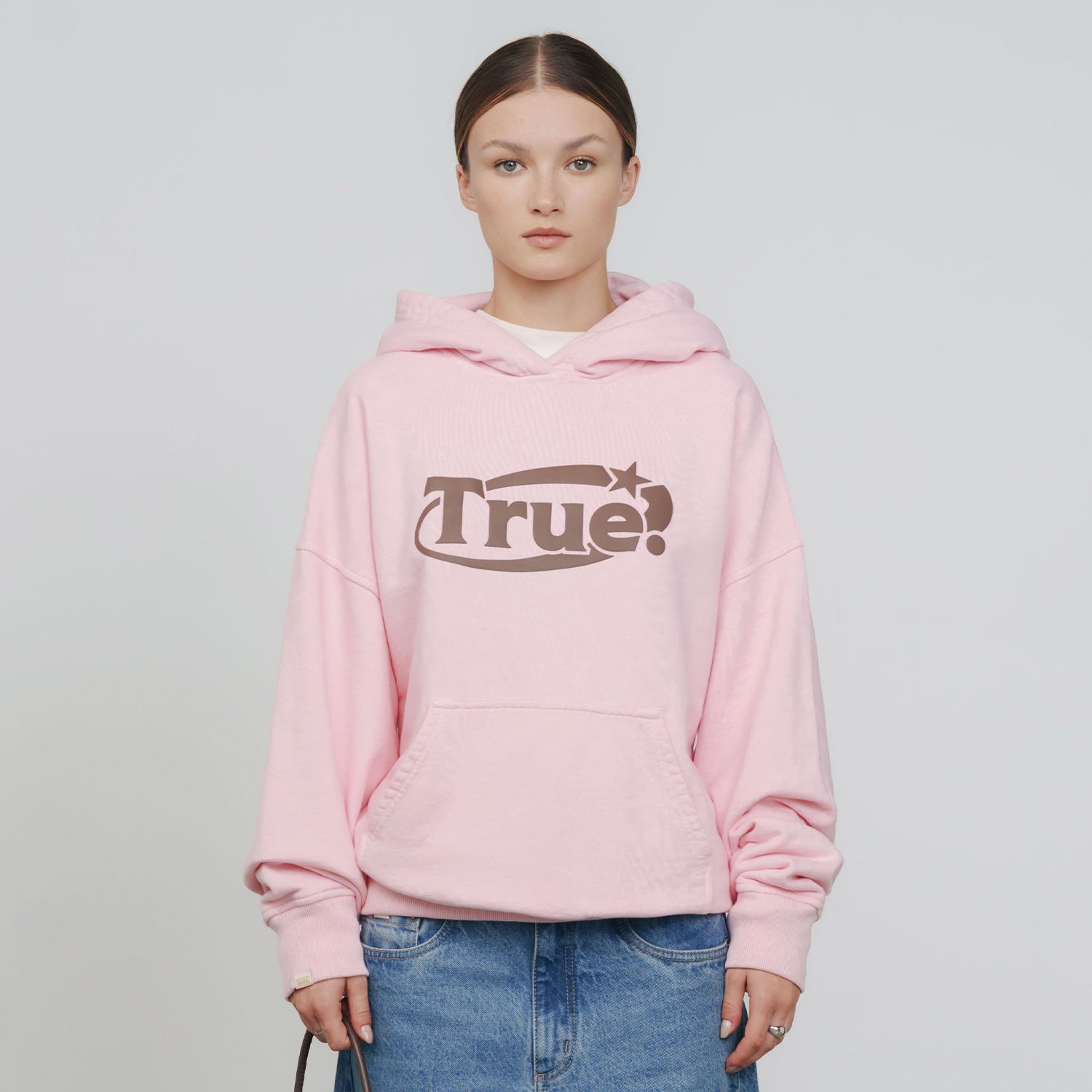 EVERYDAY LOGO HOODIE - PINK