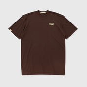 EVERYDAY LOGO T-SHIRT - BROWN
