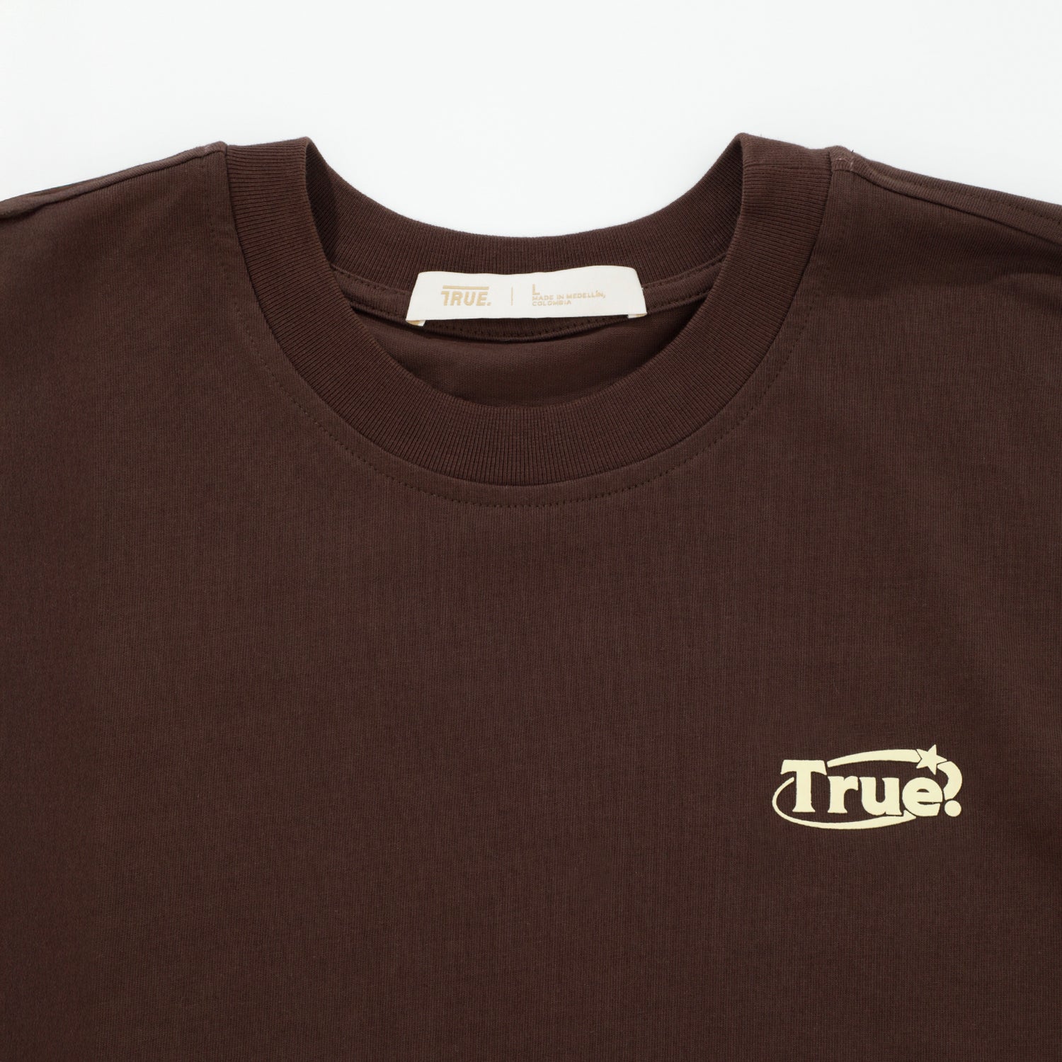 EVERYDAY LOGO T-SHIRT - BROWN