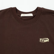 EVERYDAY LOGO T-SHIRT - BROWN