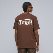 EVERYDAY LOGO T-SHIRT - BROWN