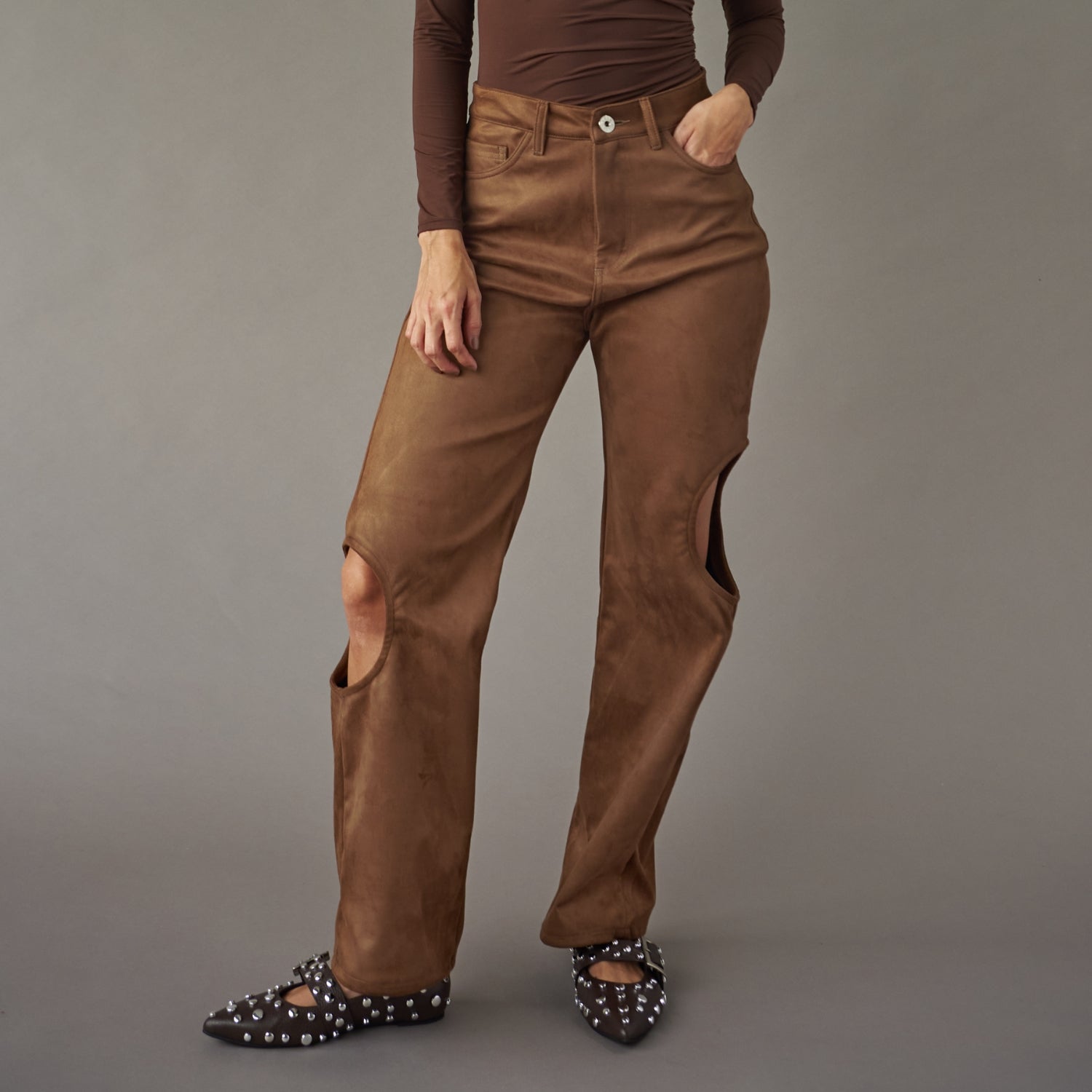 FORTUNE PANTS BROWN