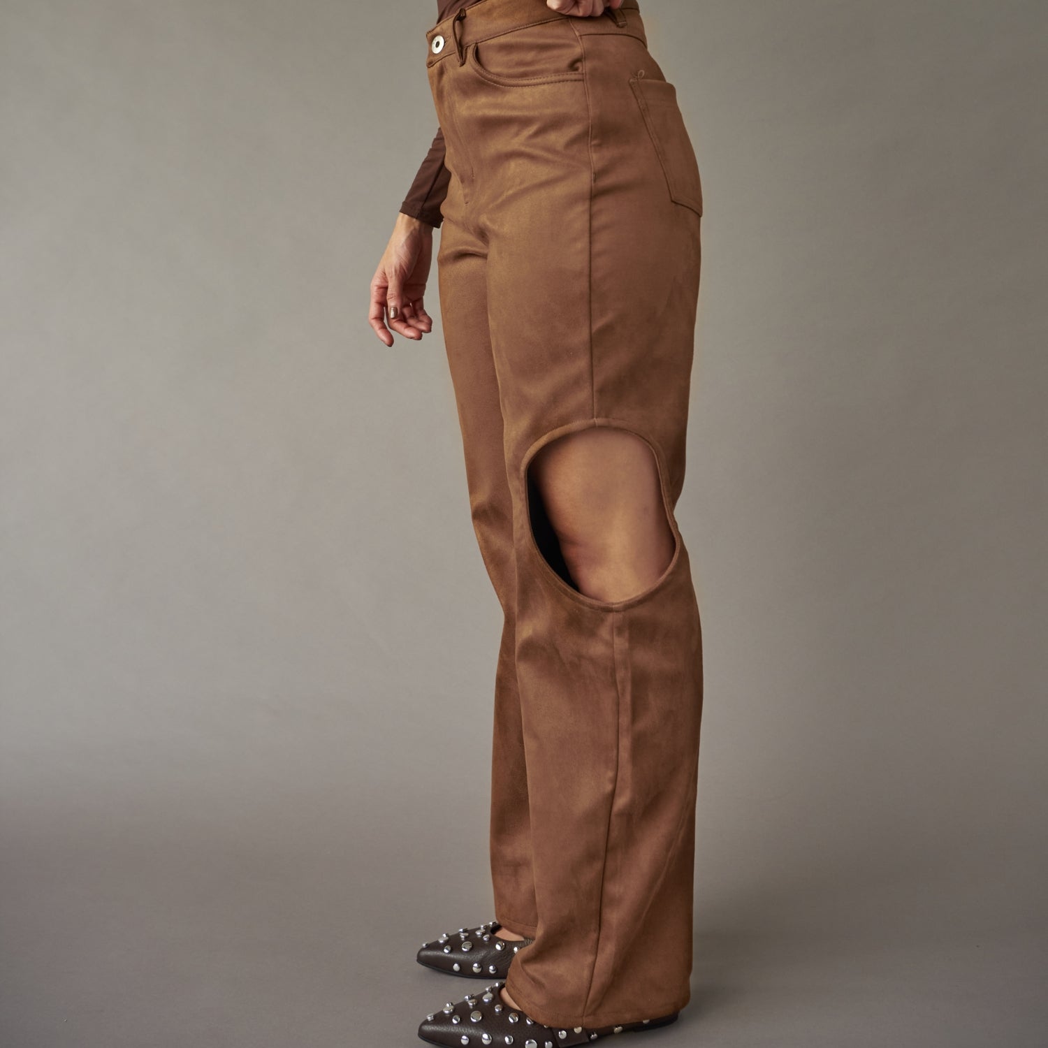 FORTUNE PANTS BROWN