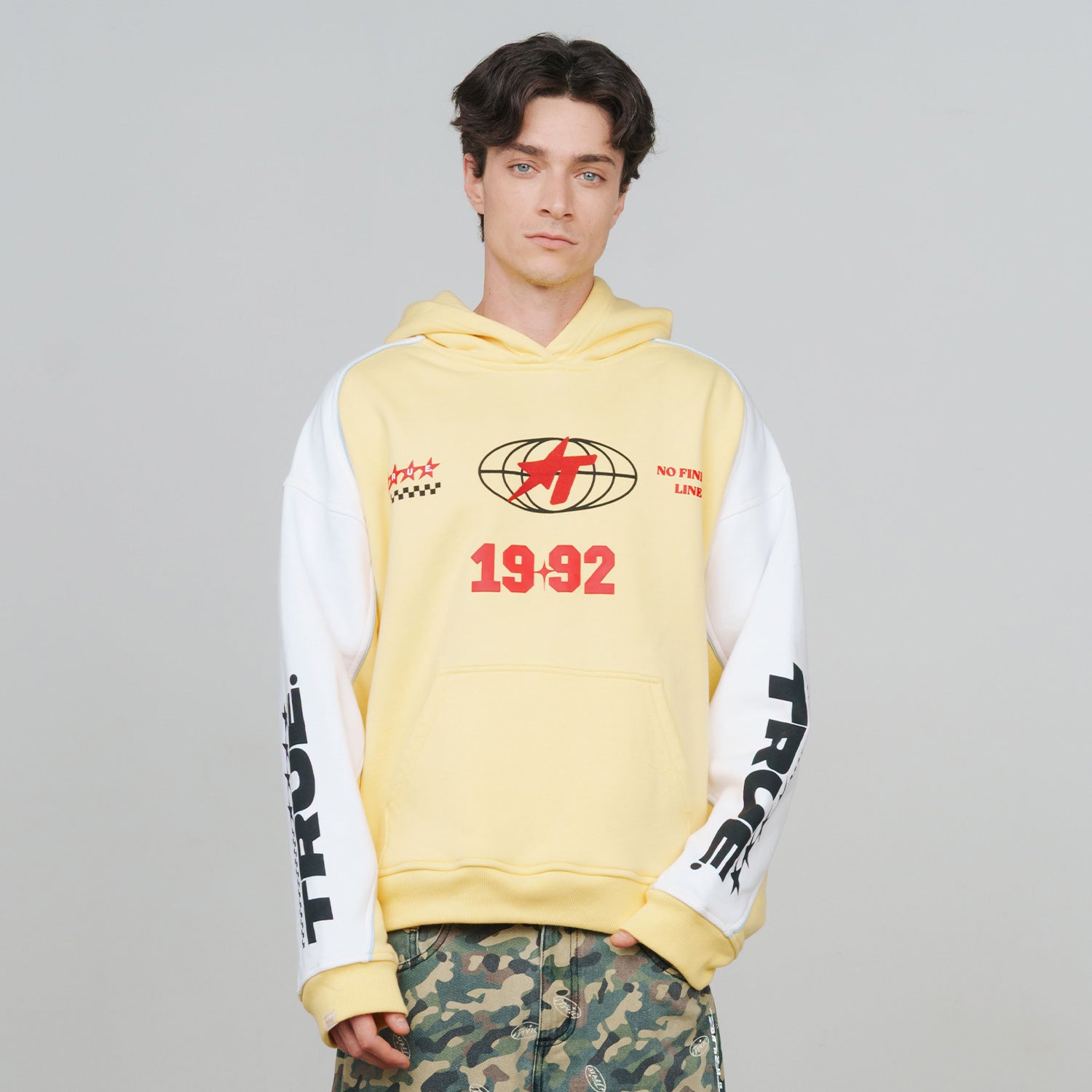 FAST TRACK HOODIE - BUTTER YELLOW