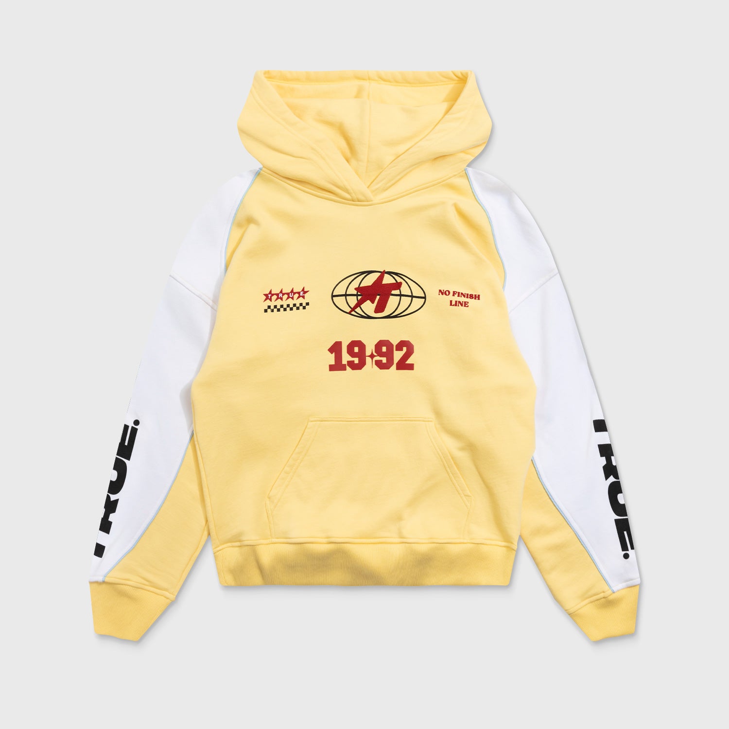 FAST TRACK HOODIE - BUTTER YELLOW