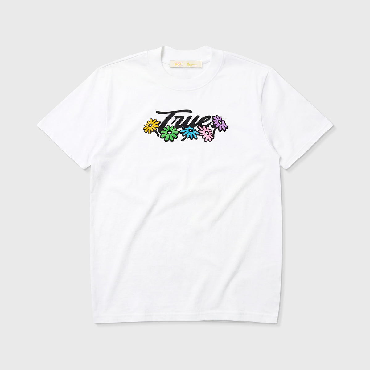 FLOWERS LOGO T-SHIRT - WHITE