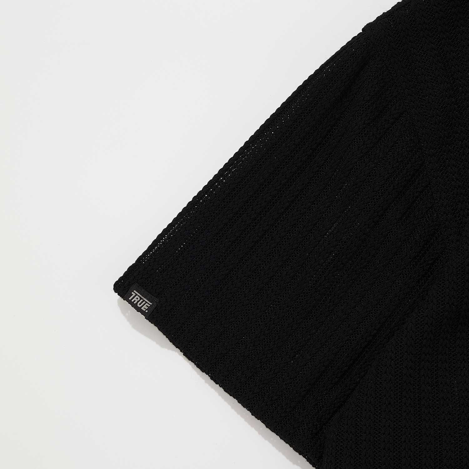 FRESH BUTTON UP SHIRT - BLACK