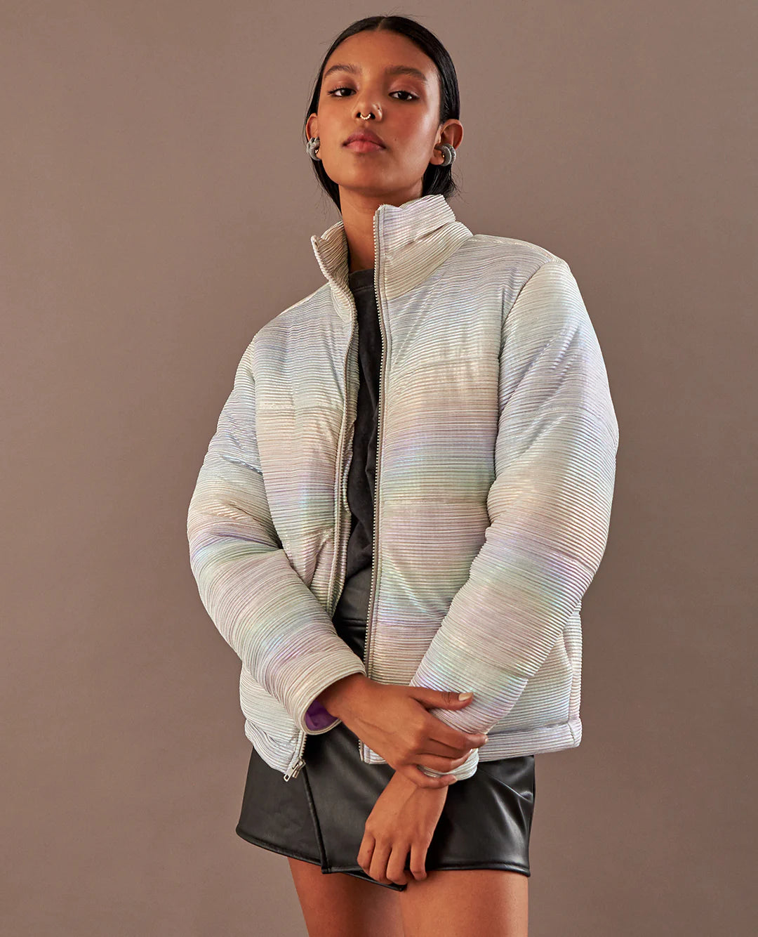 GLOWY PUFFER JACKET
