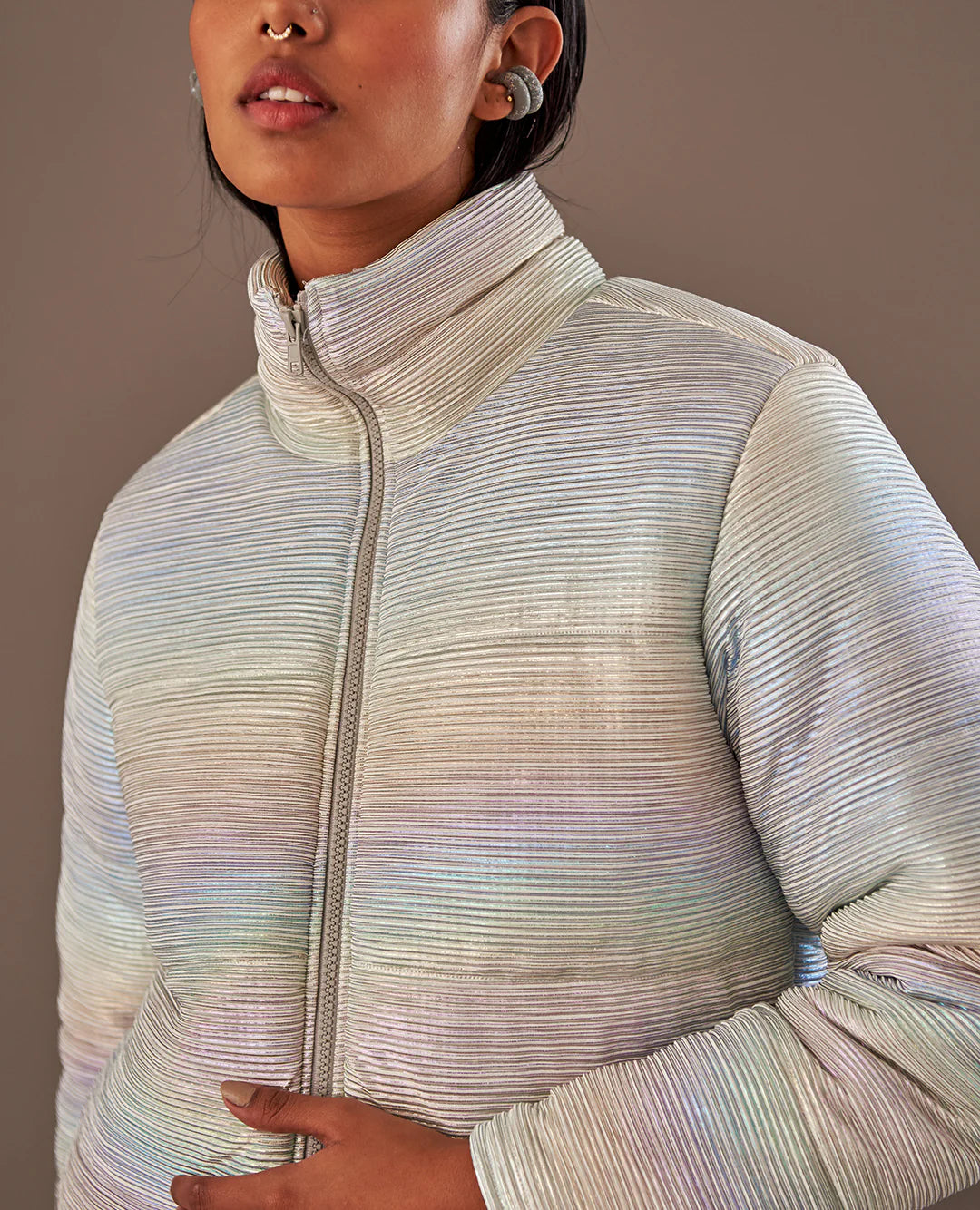 GLOWY PUFFER JACKET