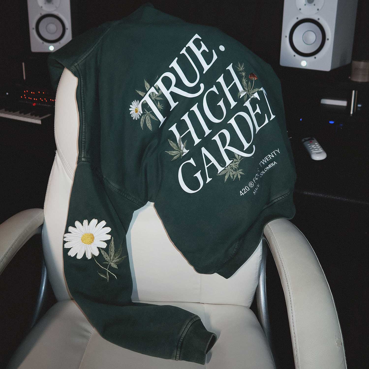 GARDEN HOODIE - WASHED PINE GREEN
